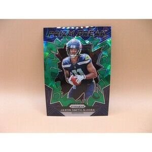 Jaxon Smith-Njigba RC PRIZM BREAK 2023 Panini Prizm GREEN PRIZM #PB-2